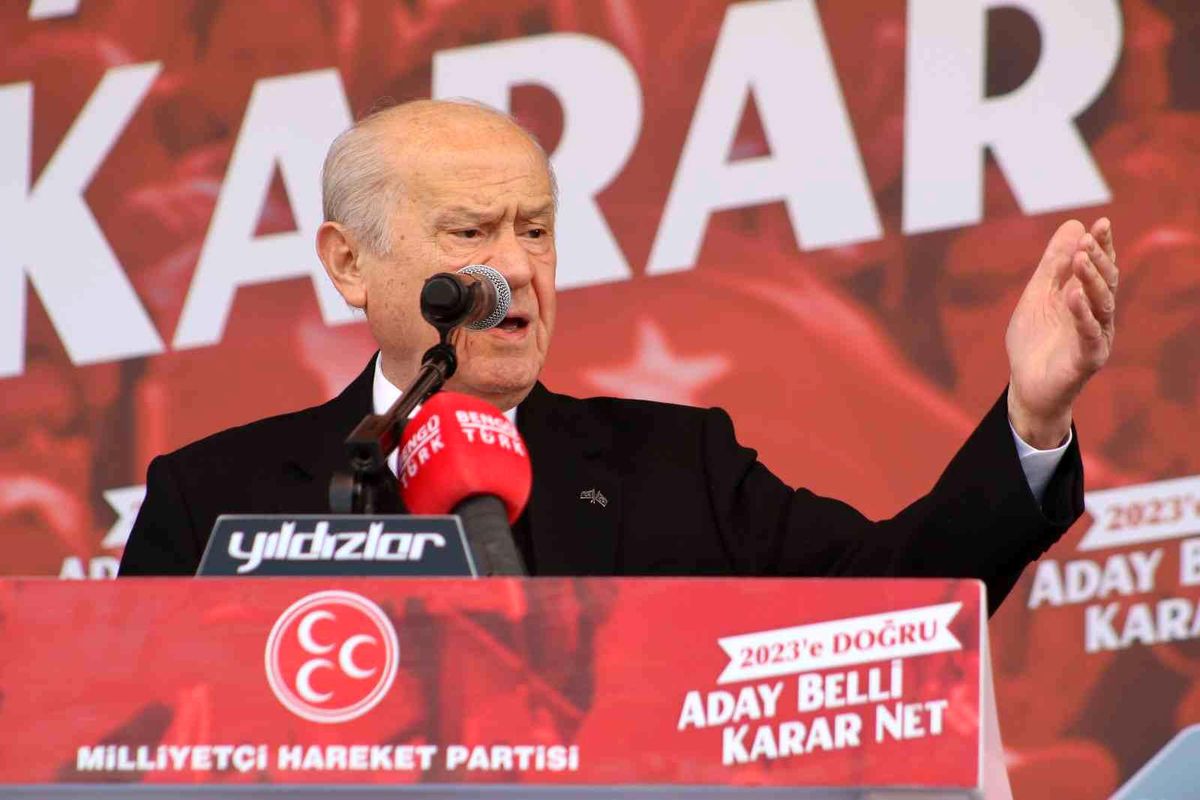 MHP Genel Başkanı Bahçeli: "Cumhurbaşkanı adayımız Recep Tayyip Erdoğan\'dır"