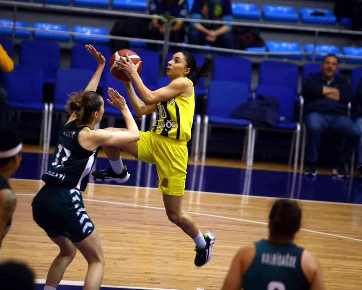 TKBL: Fenerbahçe Alagöz Holding: 97 Melikgazi Kayseri Basketbol: 53