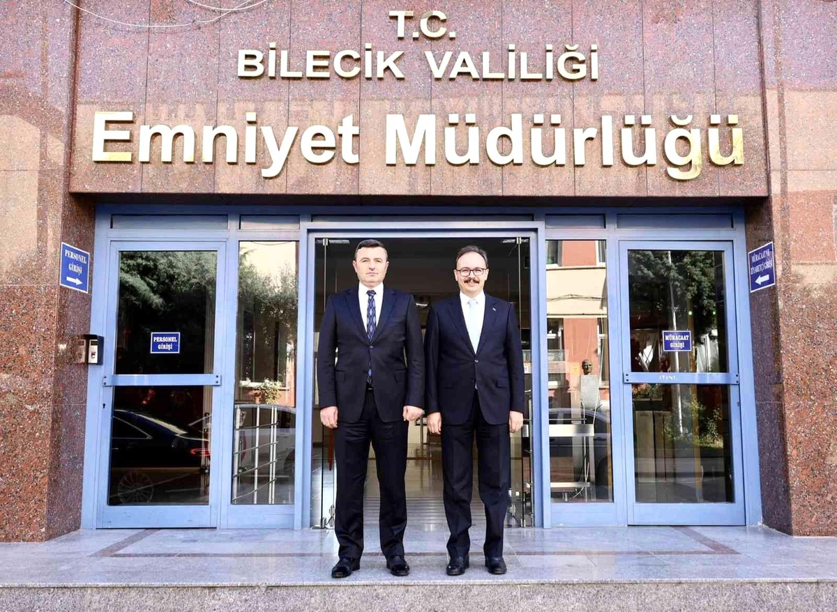 Vali Kızılkaya ve Emniyet Müdürü Bodur \'güvenlik ve asayiş\'i konuştu
