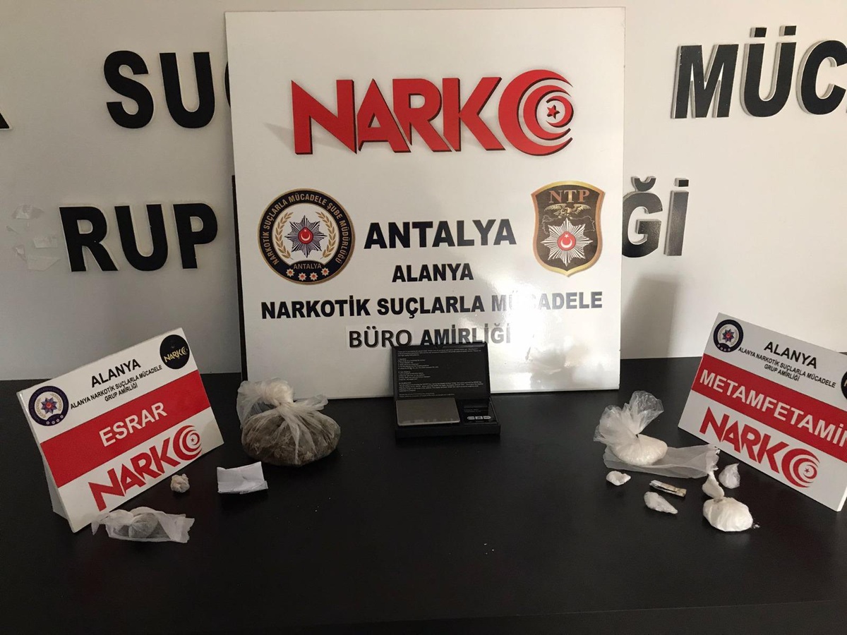 Antalya\'da uyuşturucu operasyonlarında yakalanan 14 zanlı tutuklandı