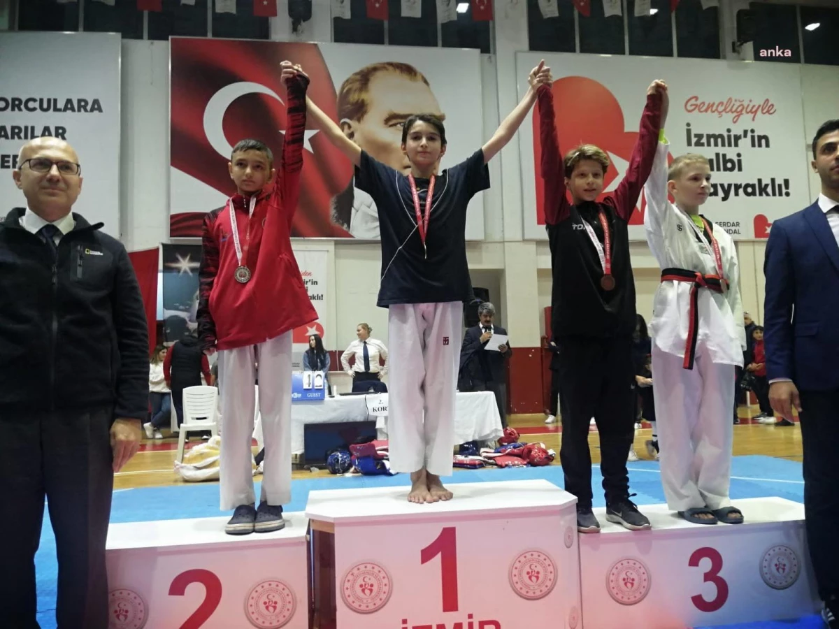 Bayraklılı Sporculardan Taekwondoda 3 Madalya Daha