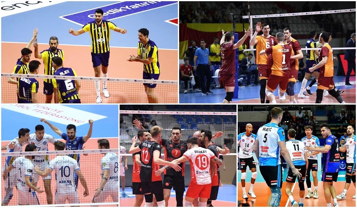CEV Şampiyonlar Ligi ve CEV Kupası\'nda heyecan devem ediyor
