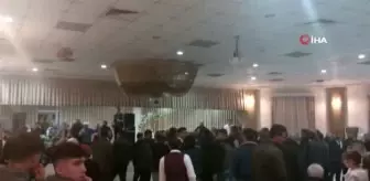 Düğünde çıkan müzik kavgası polis müdahalesiyle son buldu