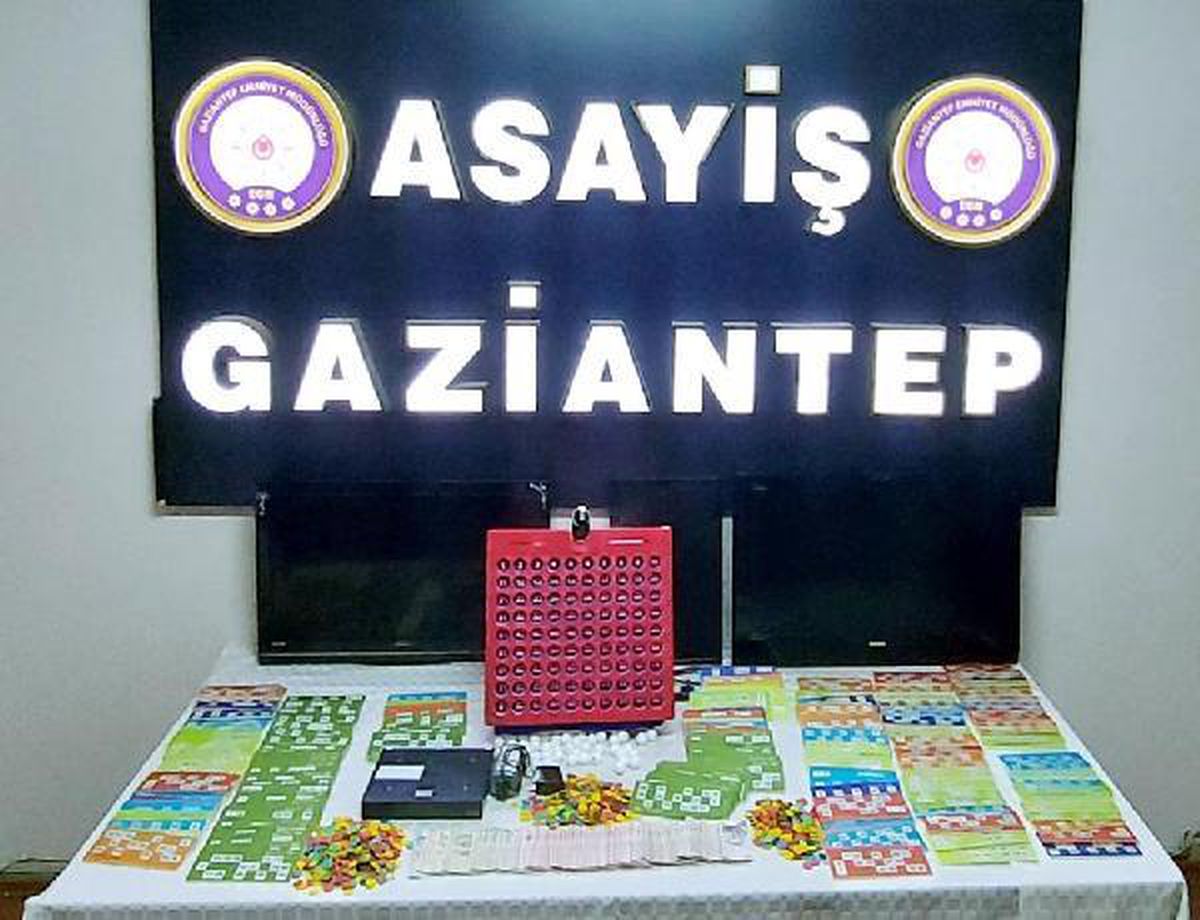 Gaziantep\'te kumar oynayan 44 kişiye 25 bin 564 TL ceza