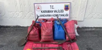Kaçak kömür satan 2 kişi, fotokapan ile tespit edilip yakalandı