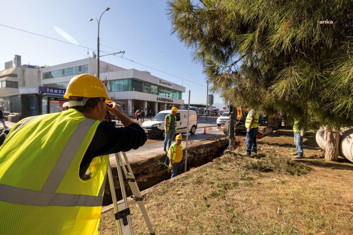 Karşıyaka\'da Su Taşkınlarının Önüne Geçecek Çalışma