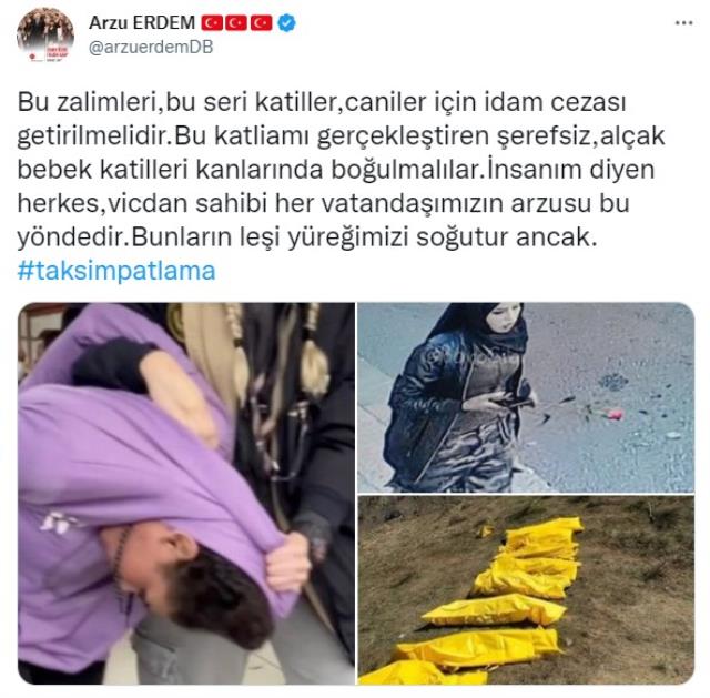 MHP'den İstiklal'i kana bulayan terörist için zehir zemberek açıklama: İdam edilmeli, leşi yüreğimizi ancak soğutur