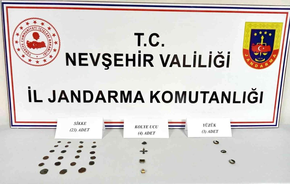 Tarihi eser ele geçirildi