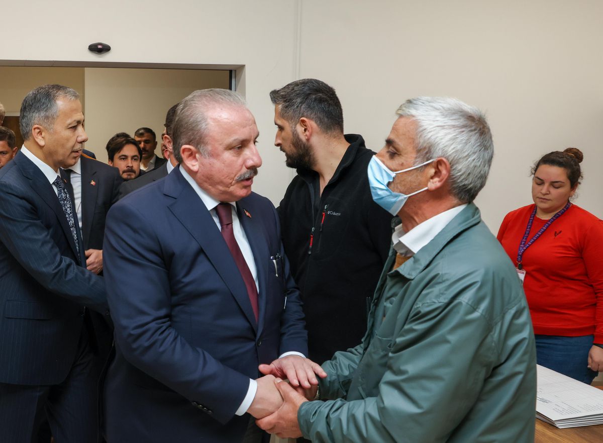 TBMM Başkanı Şentop, terör saldırısında yaralananları ziyaretinde konuştu Açıklaması
