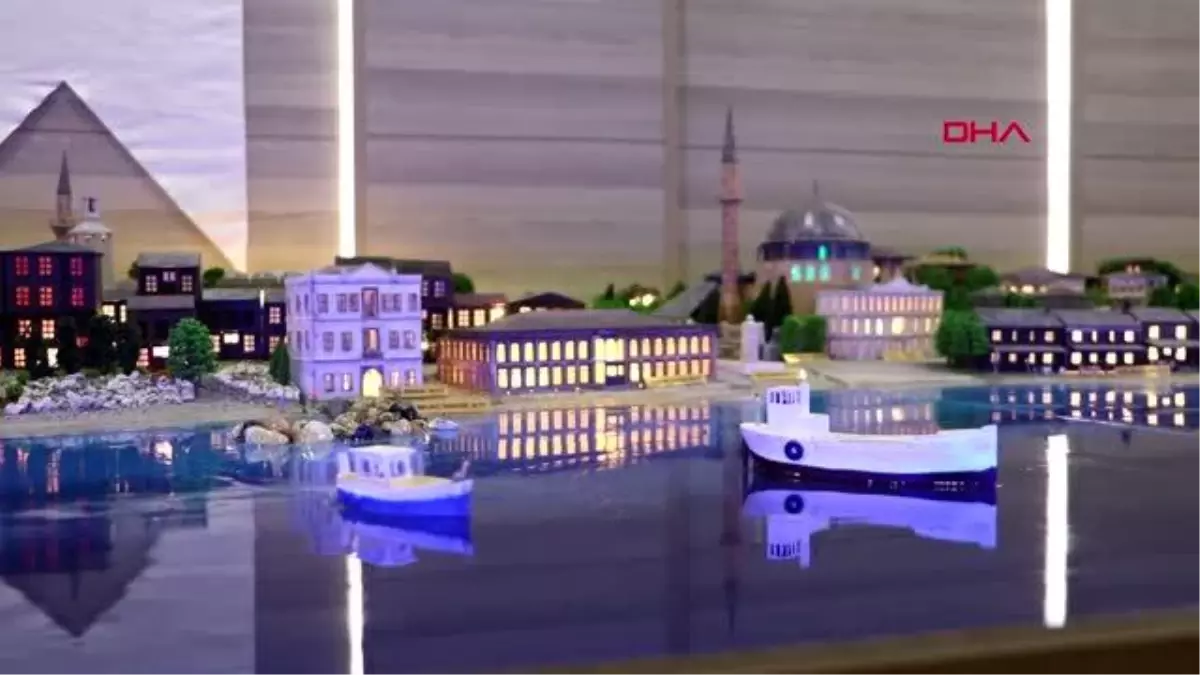 TEKİRDAĞ\'IN 110 YIL ÖNCEKİ HALİ 3D TEKNOLOJİSİ İLE MİNYATÜR OLDU