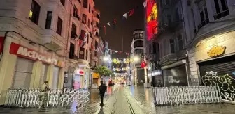 Bombalı saldırı sonrası kapatılan İstiklal Caddesi açıldı! Tüm banklar kaldırıldı