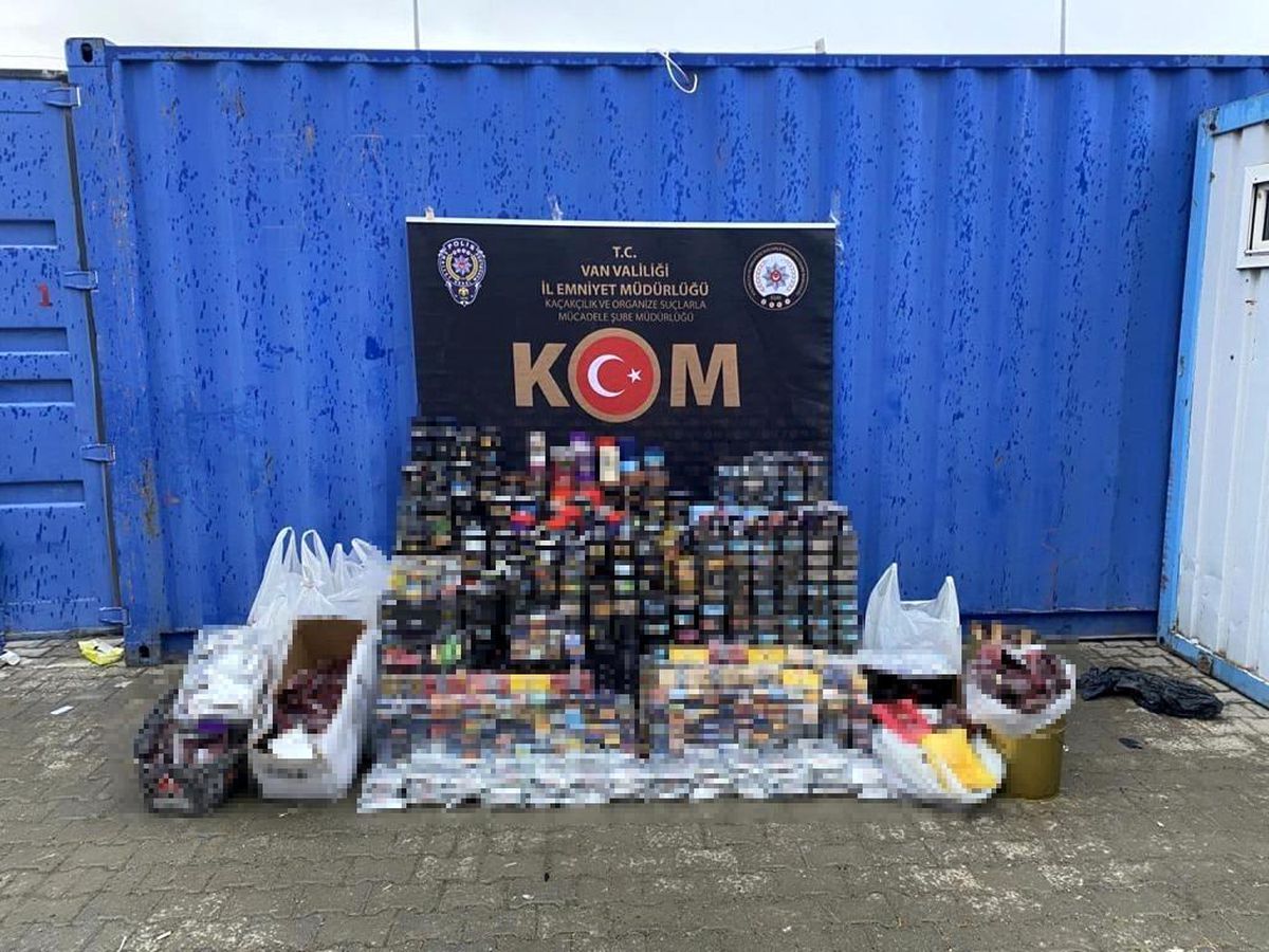 Van\'da gümrük kaçakçılığı operasyonu
