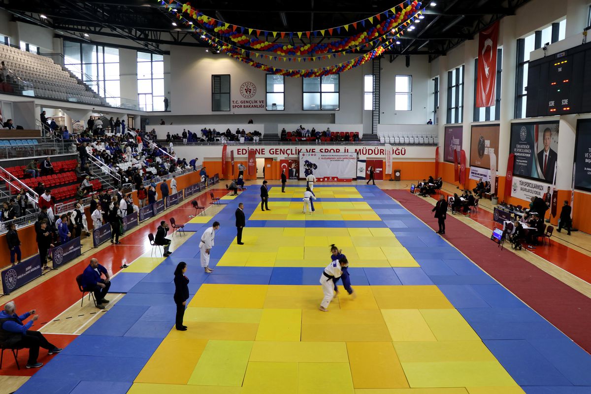 2. Uluslararası Judo Şampiyonası, Edirne\'de devam ediyor