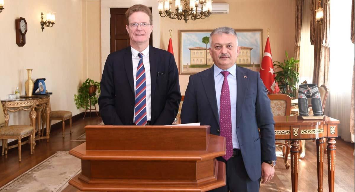 AB Türkiye Delegasyonu Başkanı Meyer-Landrut, Antalya Valisi Yazıcı\'yı ziyaretinde konuştu Açıklaması