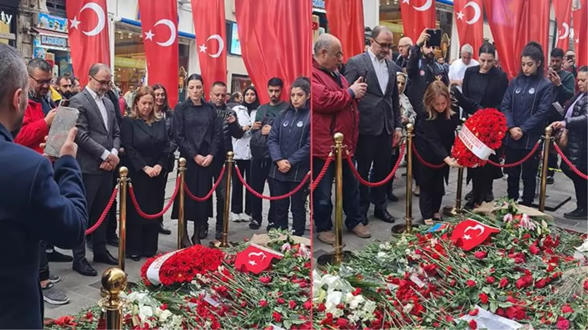 Arnavutluk'un İstanbul Başkonsolosluğu, İstiklal Caddesi'nde hayatını kaybedenleri andı