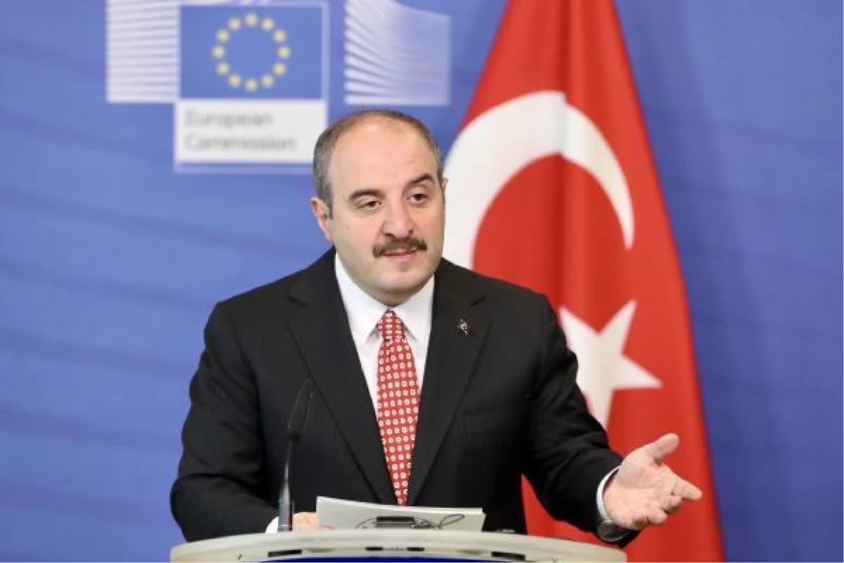Sanayi ve Teknoloji Bakanı Mustafa Varank Brüksel\'de