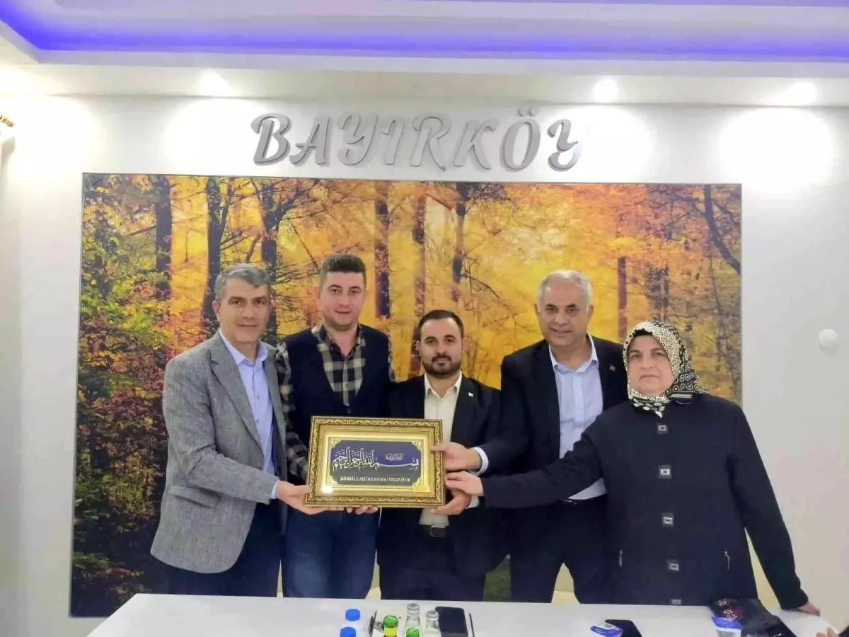 Başkan Yaman, AK Parti heyetine Bayırköy\'de yapılan çalışmaları aktardı