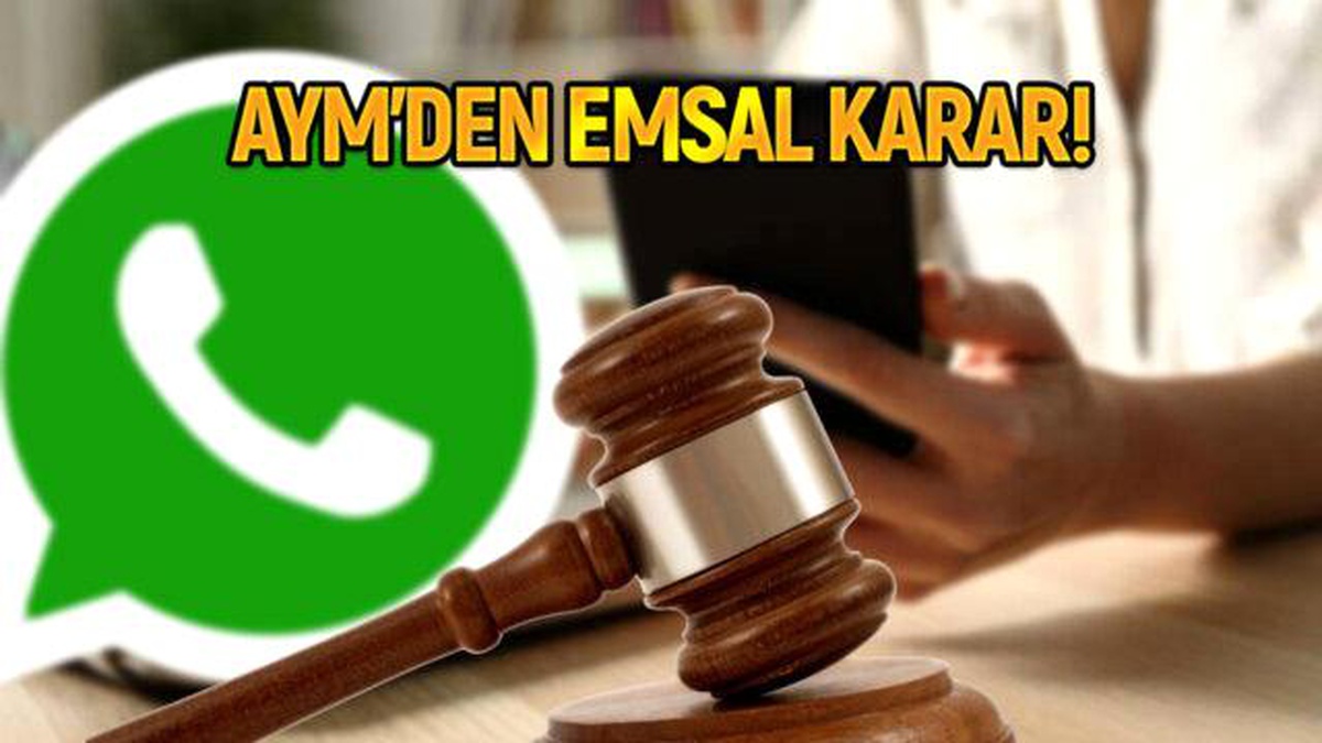 Bunu yapmadan önce tekrar düşünün! AYM\'den WhatsApp kararı