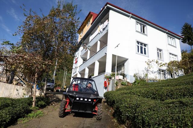 Eski araç parçalarından UTV yaptılar