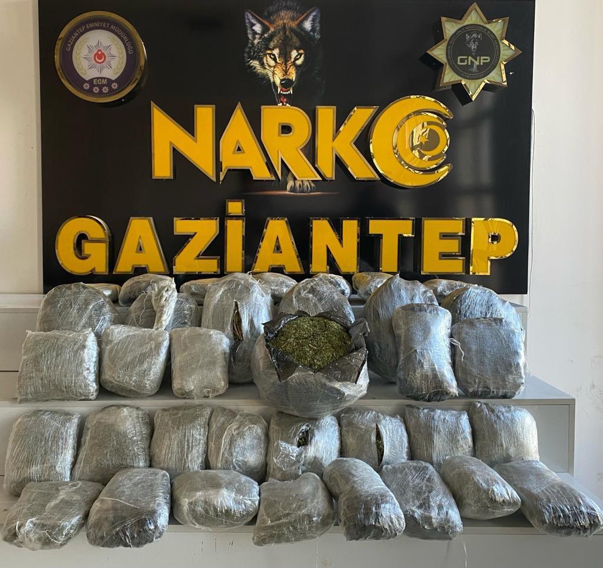 Gaziantep\'te 33 kilo 200 gram uyuşturucu ele geçirildi