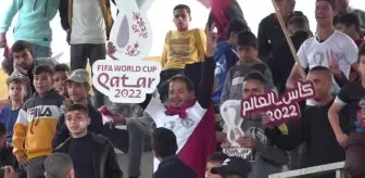Gazze'den Katar'ın 2022 FIFA Dünya Kupası'na ev sahipliğine destek maçı