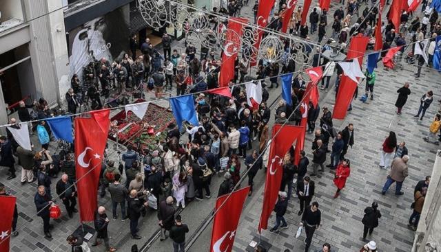 İstiklal'i kana bulayan hain saldırıda gözaltı sayısı 50'ye yükseldi İstiklal'i kana bulayan hain saldırıda gözaltı sayısı 50'ye yükseldi