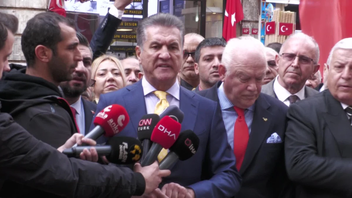 TDP Genel Başkanı Mustafa Sarıgül\'den siyasi parti liderlerine çağrı