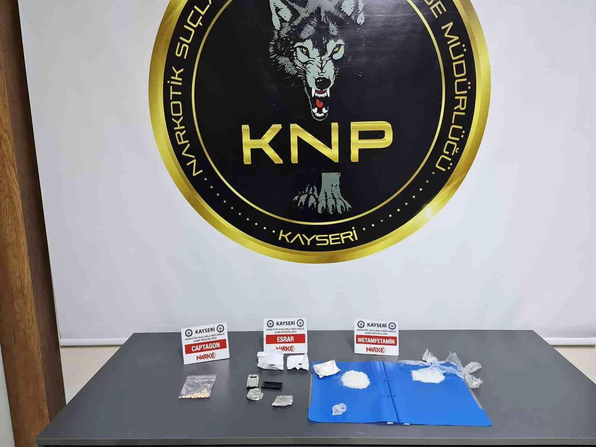 Narkotik ekiplerinden iş yerine baskın: 3 Gözaltı