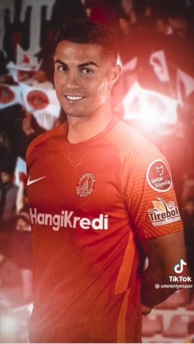 Paylaşımı görenler gözlerine inanamadı! Ümraniyespor'dan Ronaldo'ya duygusal teklif