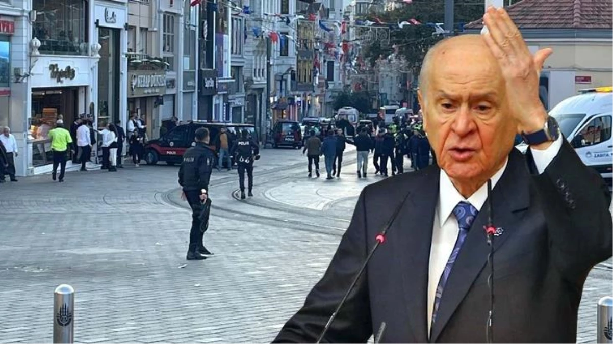 MHP lideri Bahçeli\'den HDP\'ye yaylım ateşi! Taksim\'deki saldırıyla ilgili ne diyeceği merak konusuydu