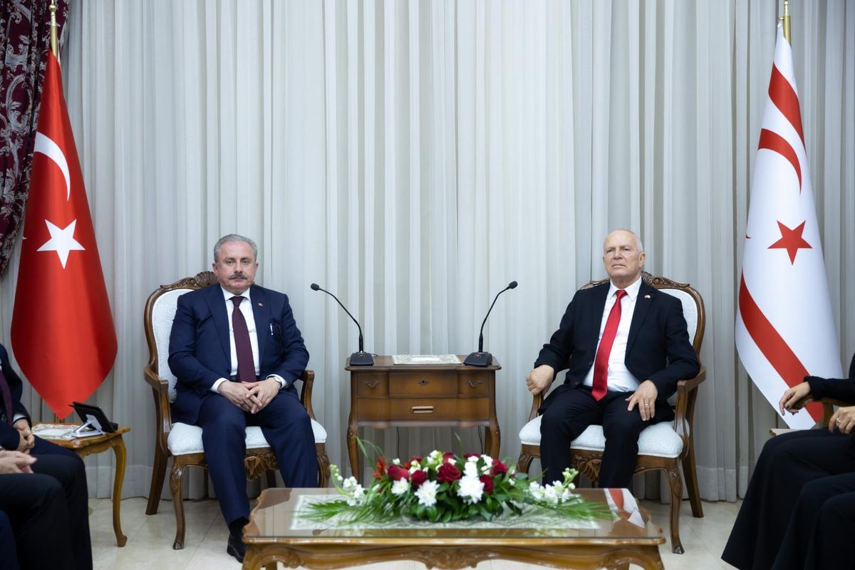 TBMM Başkanı Mustafa Şentop'un KKTC temasları