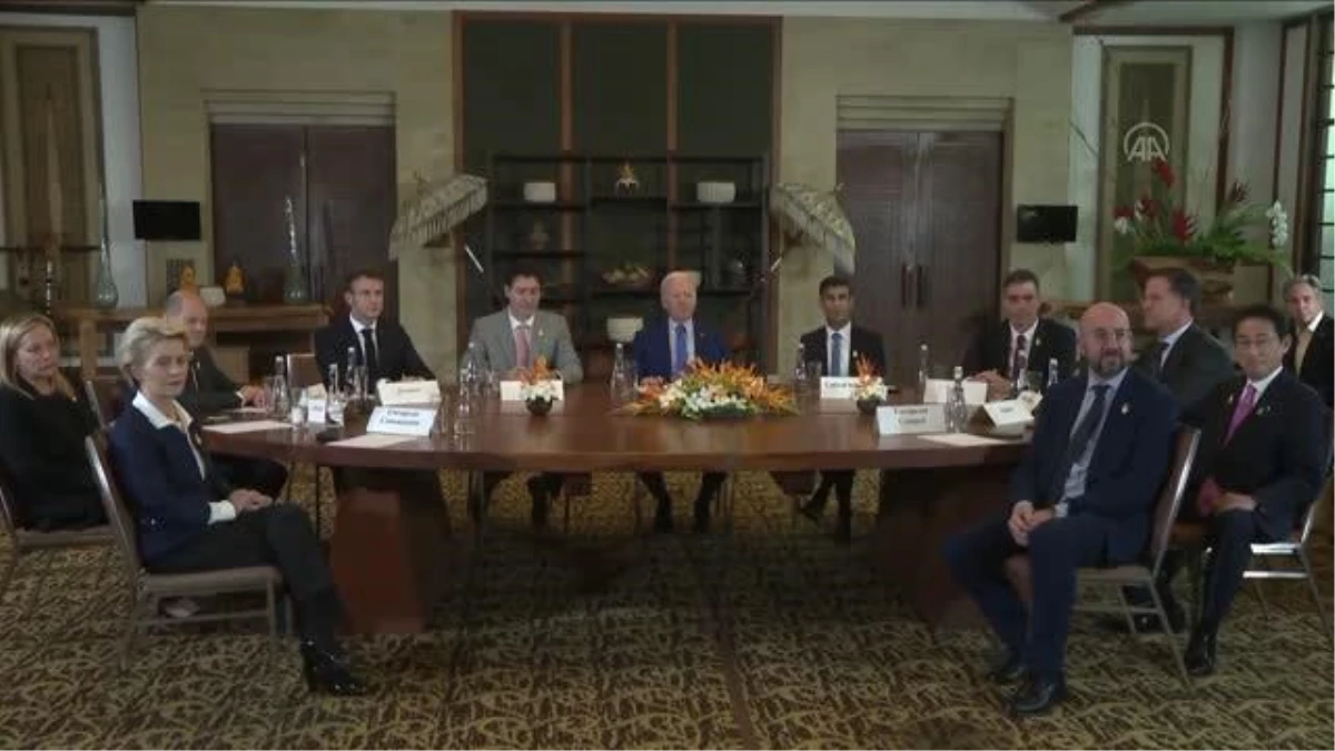 ABD Başkanı Biden, Bali\'de dünya liderleri ile görüşmesinde Polonya\'ya düşen füzeyi değerlendirdi