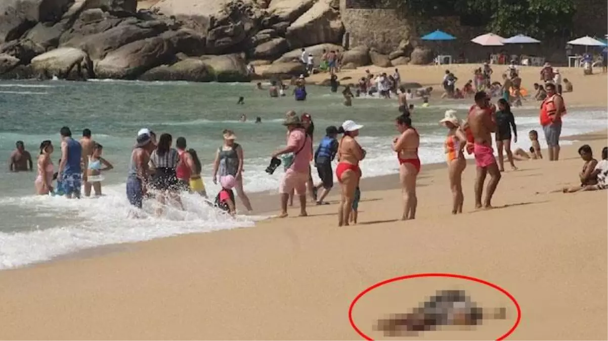 Dünyaca ünlü plajda korkunç görüntü! İnfaz edilen cansız bedenler kıyıya vurdu