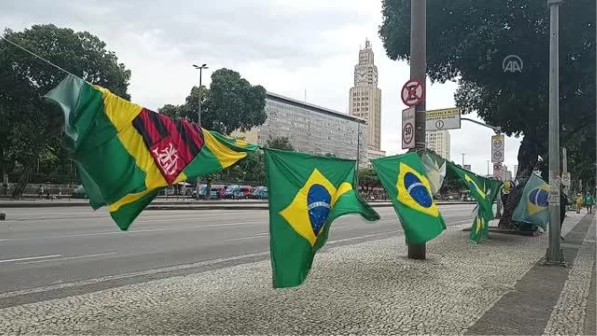 Jair Bolsonaro\'nun destekçilerinden Rio de Janerio\'da gösteri