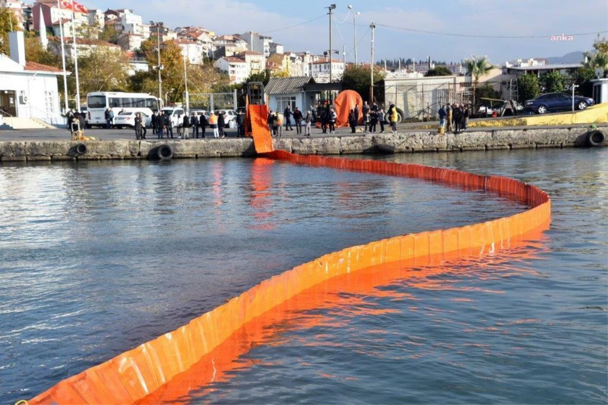 Kdz. Ereğli Bozhane Limanı\'nda Deniz Kirliliği Tatbikatı Yapıldı