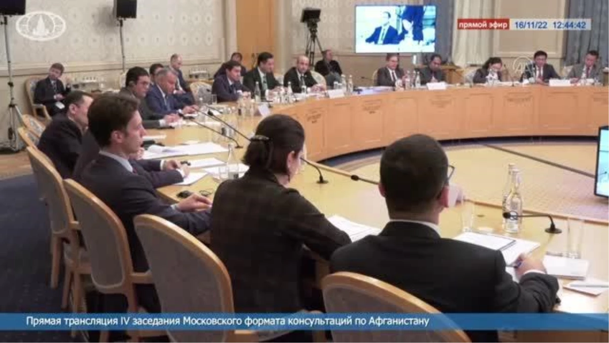 Rusya\'da, "Moskova Formatı"nda Afganistan meselesine ilişkin toplantı düzenlendi