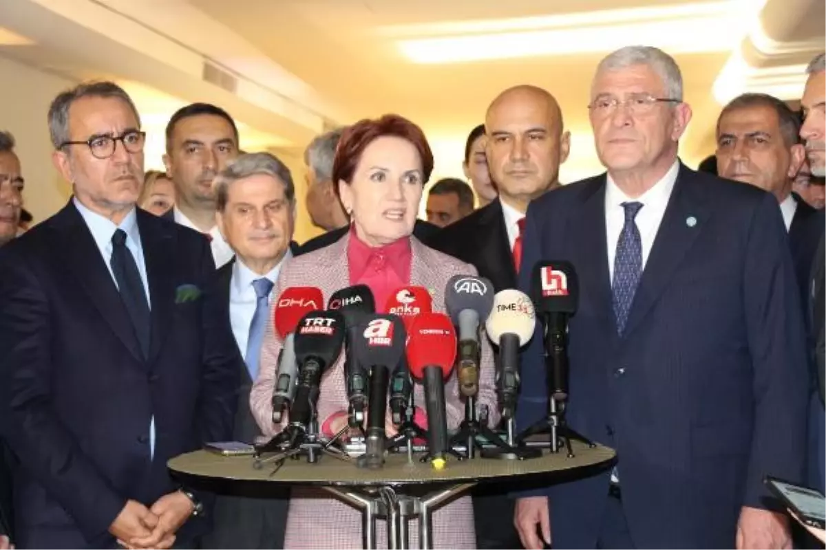 Akşener\'den Erdoğan\'a Yanıt: "Milletimizin Geleceğinin Heba Edildiği, Ortaya Sürüldüğü Bir Kumar Masasında Hiç Olmadık. Bundan Sonra da Olmayız"