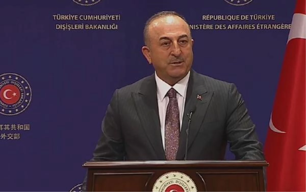 Dışişleri Bakanı Çavuşoğlu, Meksikalı mevkidaşı Ebrard\'la ortak basın toplantısında konuştu: (1)