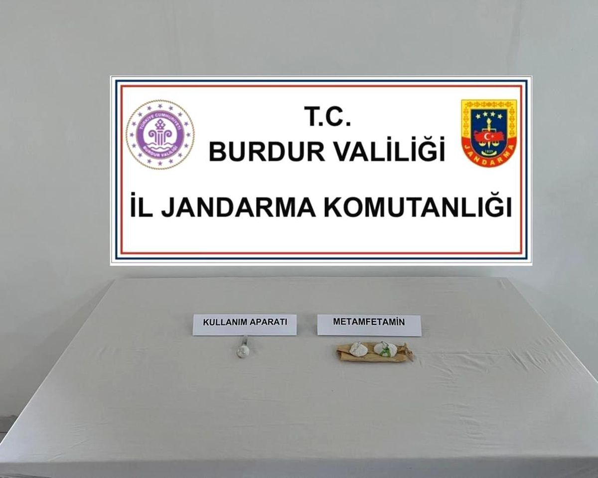 Burdur\'da uyuşturucu operasyonu