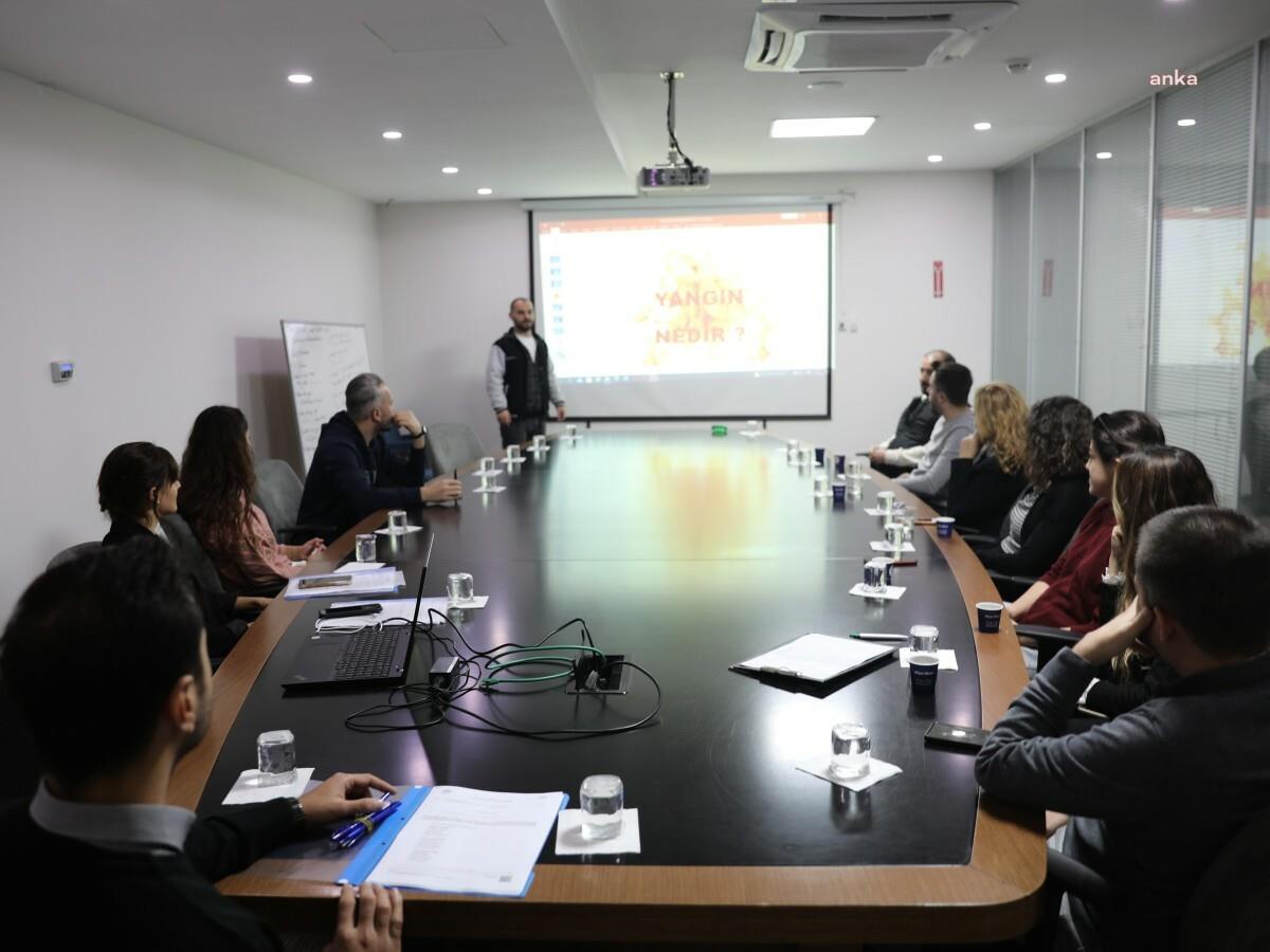 Çerkezköy Belediyesi Personeline Acil Durum Eğitimi Verildi