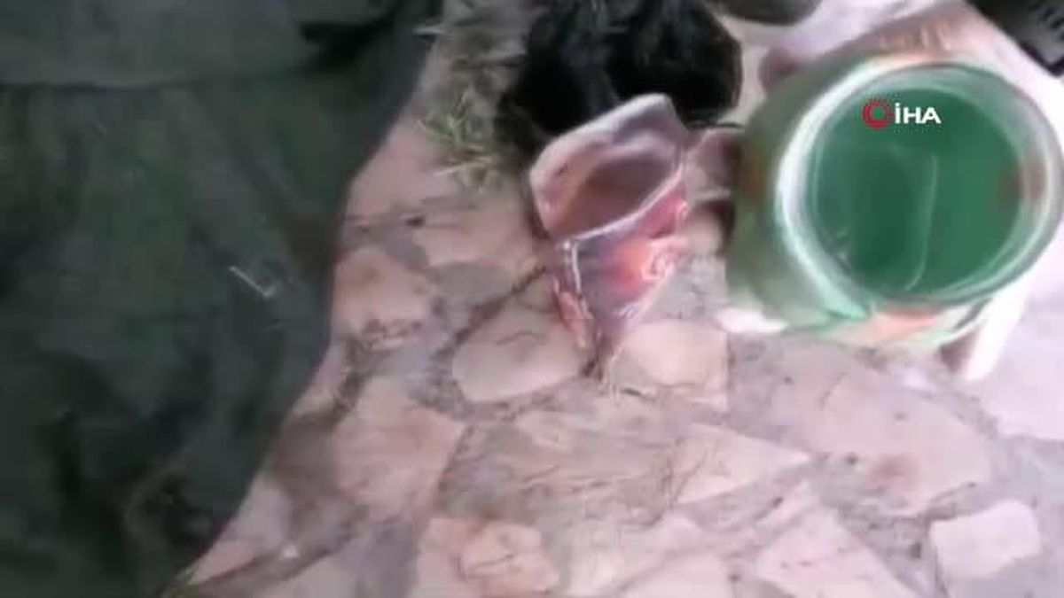 Cezaevindeki şahsın evinde uyuşturucu ve silahlar bulundu