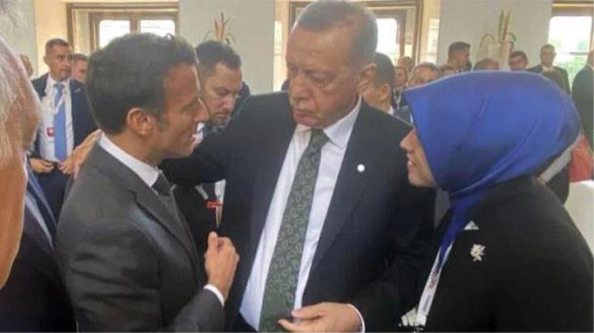 Cumhurbaşkanı Erdoğan, Macron ile arasında geçen diyaloğu anlattı: Bazı yerlerde bana sataşıyorsun