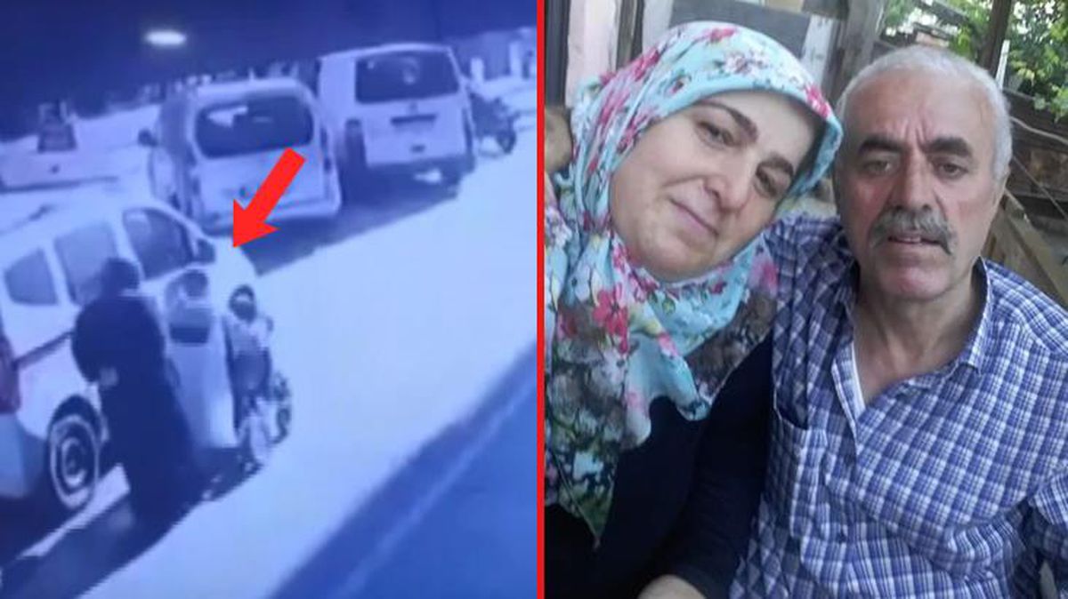 Engelli eşinin arkasından yürüyen kadın iki araç arasında kalarak yaşamını yitirdi