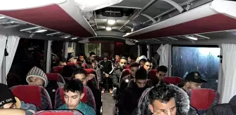 Gelibolu'da 35 kaçak göçmen yakalandı