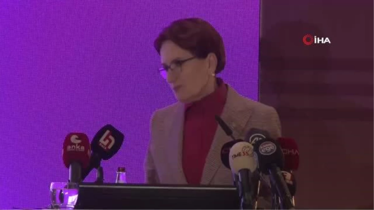 İYİ Parti Genel Başkanı Akşener: "Bu seçimi alacağız"