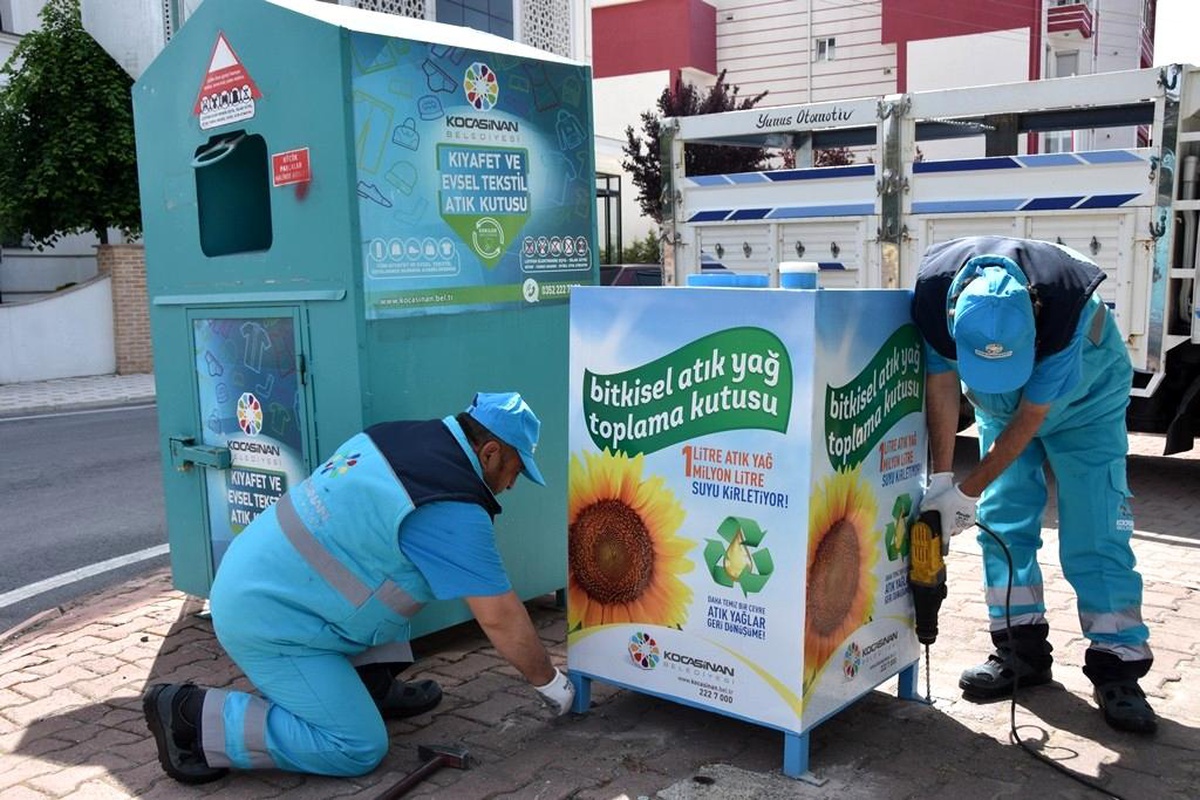 Kayseri\'de evlerden toplanan atık yağlar biyodizele dönüştürülüyor