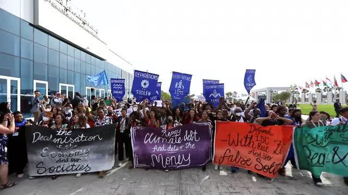 ŞARM EL ŞEYH - Mısır'da iklim ve çevre aktivistleri gösteri düzenledi