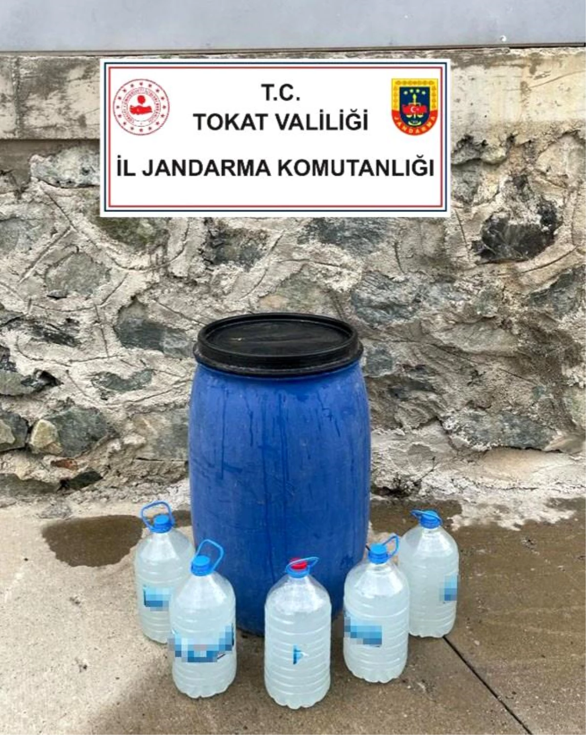 Tokat\'ta sahte içki operasyonu: 2 gözaltı