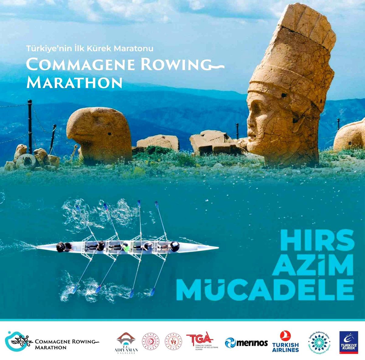 Türkiye\'nin ilk kürek maratonu Adıyaman\'da düzenlenecek