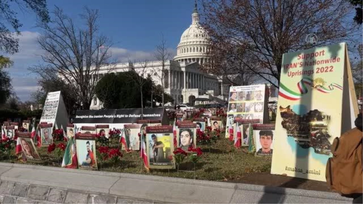 WASHINGTON - İran\'daki protestolara destek amacıyla Washington\'da fotoğraf sergisi düzenlendi